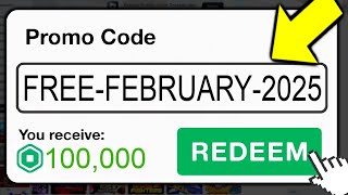 This *SECRET* Promo Code Gives FREE ROBUX! (Roblox February 2025)