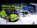 Scissor Doors and Rolling Movie Theaters At The XPeng Stand