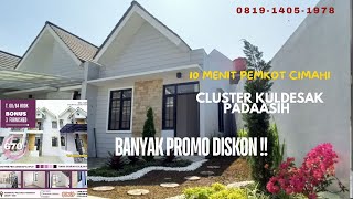 PADAASIH - 1 UNIT CANTIK DI PADAASIH KBB DKT PERMANA DLM CLUSTER HARGA EKONIMIS I #rumahbaru