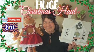 🎄HUGE  CHRISTMAS HAUL🎄 | HOME BARGAINS & B&M *NEW IN*