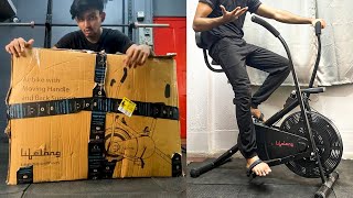 Unboxing Cheapest Exercise Cycle Air Bike on Amazon