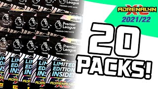 Opening 20 *LIMITED EDITION* Packs!! | Panini ADRENALYN XL 2021/22 Premier League | Hunting Autos!!
