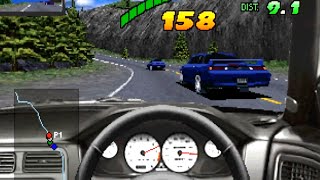 Over Drivin` GT-R (SEGA SATURN) 1996. Longplay - Tournament