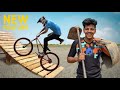 HOW TO BUILD  MTB RAMP AT HOME 🏡 🏠 |JOYAL JOSHY