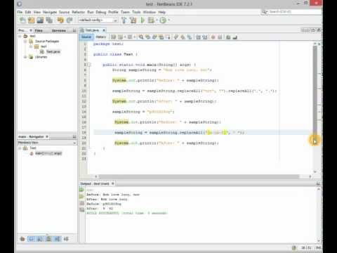 Java Replacing & Removing Characters in Strings Java Replacing & Removing Characters in Strings