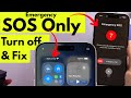 How to Turn Off Emergency SOS Only & Fix SOS Only on iPhone 17 Pro, Max