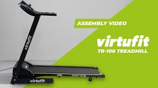 VirtuFit Totally Foldable TR-100 Treadmill Assembly Video