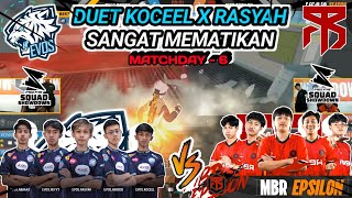 HIGHLIGHT MATCH 2 EVOS DIVINE VS MBR EPSILON MATCHDAY 6 - FREE FIRE SQUAD SHOWDOWN