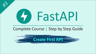 Creating Your First API Step-by-Step : FastAPI Tutorial