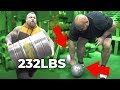 LIFTING THE UNLIFTABLE DUMBBELL | KEG RUN | EDDIE HALL