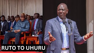 LISTEN WHAT PRESIDENT RUTO TOLD UHURU KENYATTA AFTER HE INCITED GEN Z AGAINST HIM