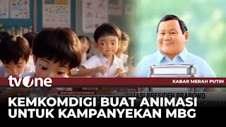 Gemoy, Video Animasi Presiden Prabowo Bawakan Makan Bergizi Gratis ke Sekolah | tvOne