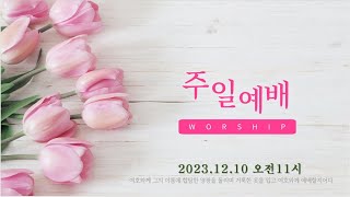 박해성 목사님  주일  설교 말씀   2023.12.10