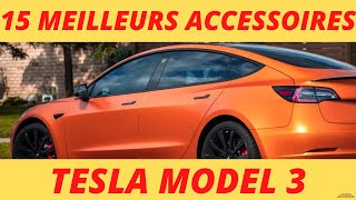 Meilleurs accessoires TESLA model 3 : Sélection des 15 indispensables ( Voiture électrique 2022 )