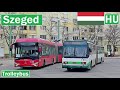 SZEGED TROLLEYBUS / Szeged trolibusz 2024 [4K]