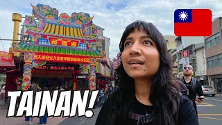 Our FIRST TIME in Tainan (台南)! 🇹🇼 Train from Kaohsiung to Tainan (Taiwan Travel Guide)