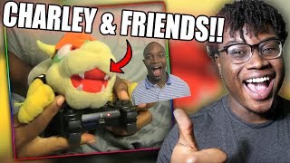 BOWSER PLAYS THE CHARLEY & FRIENDS VIDEO GAME! | SML Movie: Bowser's Video Game Reaction!