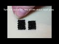 Comparison of Toho and Miyuki black seed beads