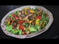 warm mushroom salad recipe