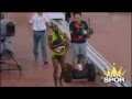 VIDEO: Cameraman crashes into Usain Bolt