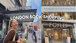 I BOUGHT 11 BOOKS // Come Book Shopping With Me In London // Big Book Haul