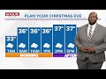 warm and dry weather returning christmas eve shower chances on christmas wtol 11 weather 12 23