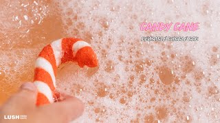 Candy Cane Reusable Bubble Bar : LUSH Christmas 2023