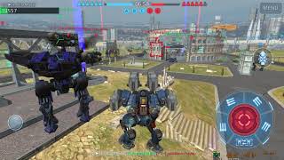 War Robots #WRgraveyard Challenge: Squad Battle against randoms on 2018.10.13 22:12