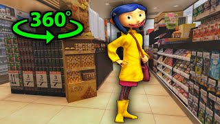 360° Coraline in SUPERMARKET #2 | VR 4K Experience