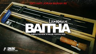 Review Joran Murah | Simple review joran stream travelrod LEMOREN BAITHA