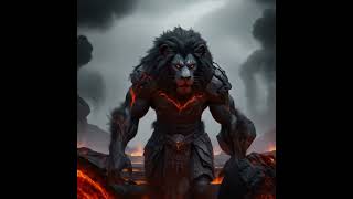 Ai Shorts|Forged in fire, the lion of legends rises with unstoppable fury|King of jungle|Lion|