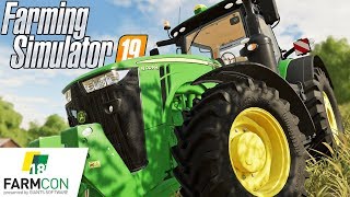 Farming Simulator 19 - FarmCon18 Debriefing - Simul8 Gaming