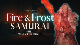Overpowered early and levelled up FAST - FIRE & FROST SAMURAI - Full Walkthrough