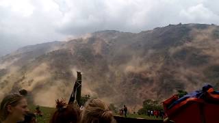 Dust after the Nepalquake in Sindhupalchok