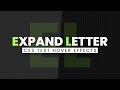 Awesome CSS Text Hover Effects | Expand Letter On Hover