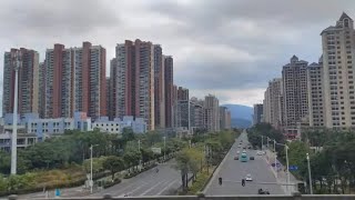 中国高铁上沉浸式观景，中国的三四线城市什么样？|云旅游 4K