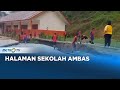 Halaman Sekolah di Toraja Utara Amblas, Siswa Diliburkan