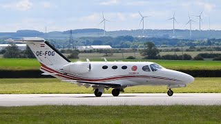 # My Private Jet | GlobeAir Cessna 510 Citation Mustang OE-FOG at Cambridge