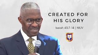 Created For His Glory | Reverend Dr. Verlin D. Williams | Union Baptist Church