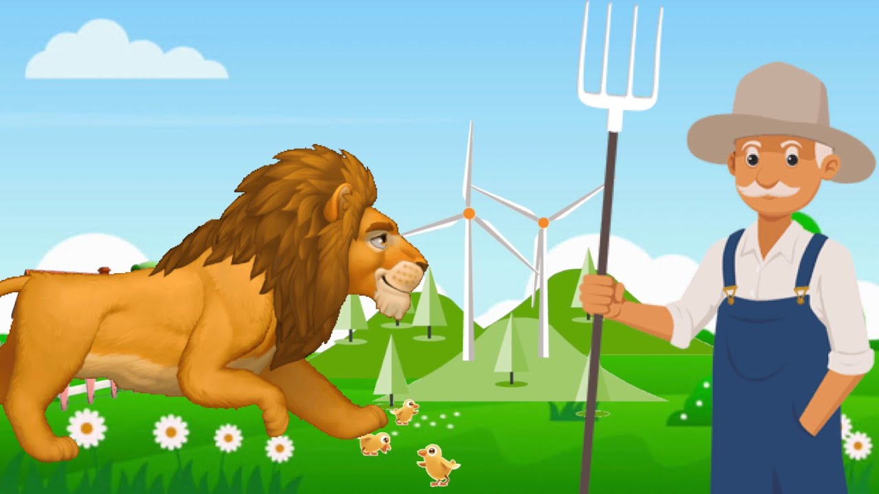 Old Macdonald Had A Farm 3d Animation Animals Songs Nursery Rhymes