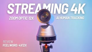 KAMERA LIVE STREAMING 4K BAGUS BUAT LIVE SERIUS –  Review FEELWORLD 4K12X