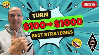 Watch Me Turn $100 Into $1000 In Minutes A Day! Learn Expert Roulette Strategies At Home - Day 10