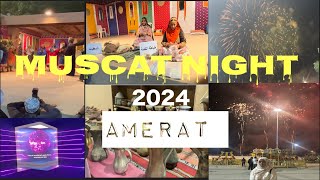 Muscat Night AMERAT | Oman Heritage Village | Fire Work|Science Light illusion​⁠@faiziafoodnvlog