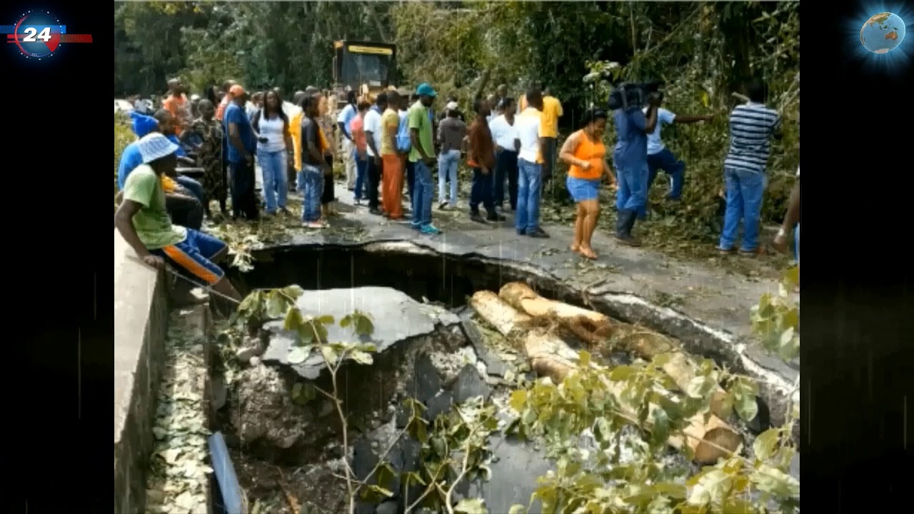 Hurricane Gilbert, September 12, 1988, Jamaica - YouTube