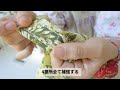 ［howto handmadebag］蛇腹ミニエコバッグ 小さく畳める 一枚仕立て お弁当入れに最適 how to make a bag without lining bellows bag