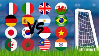 World Race Beat The Keeper - Marble Race Tournament - Marble Race Countries