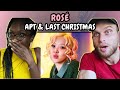 REACTION TO ROSÉ - APT & Last Christmas (Live on in the Radio 1 Live Lounge) | FIRST TIME WATCHING