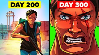 I Survived 300 Days of NUCLEAR WAR (NOT Minecraft)