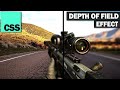 Pure CSS Depth of Field Effect