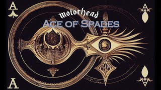 Ace of Spades by Motörhead - lyrics as images generated by an AI